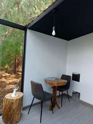 Cabaña de vidrio CONCASAYA